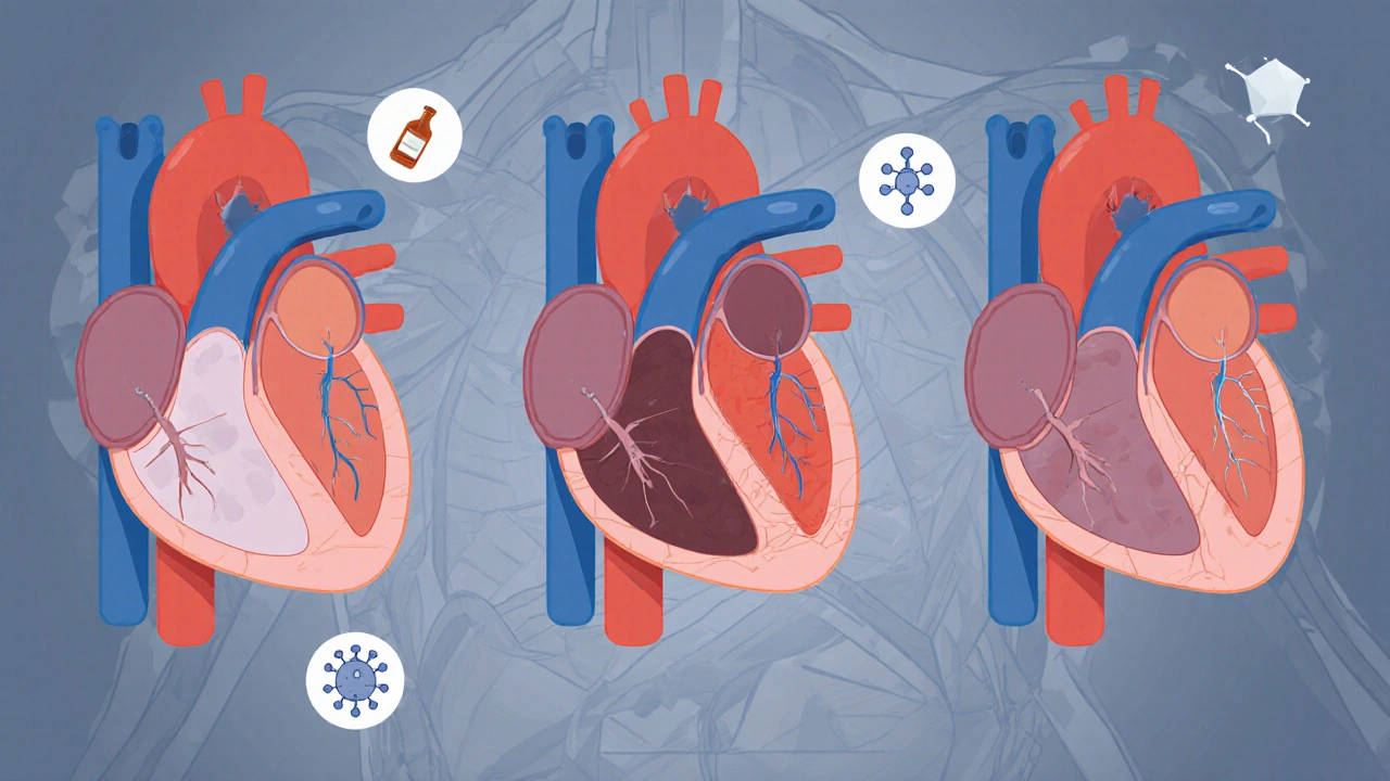 Cardiomyopathy Types: Dilated, Hypertrophic, and Restrictive Explained