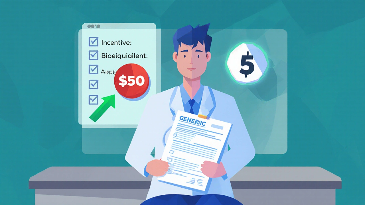 Generic Prescribing Incentives: How Rewards Shape Provider Decisions