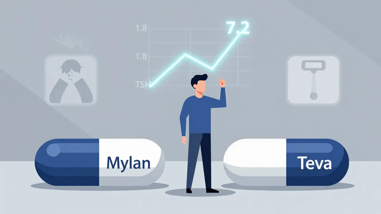 Levothyroxine Generics: When to Monitor TSH After Switching Products