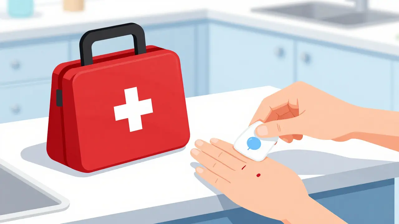 OTC First Aid Medications Guide: Antiseptics, Antibiotic Ointments, and Pain Relief